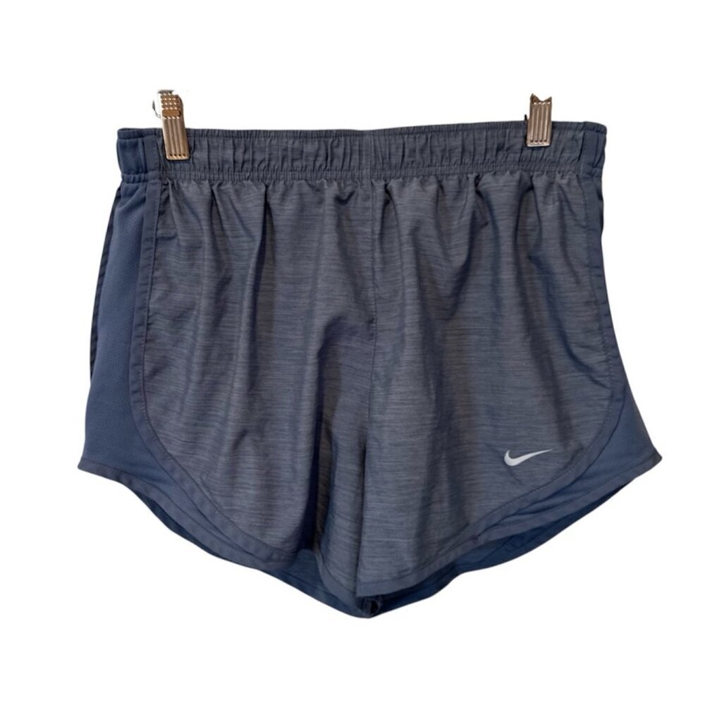 Nike Dri-FIT Tempo Running Shorts Women’s Medium Blue Athletic Athleisure Gym